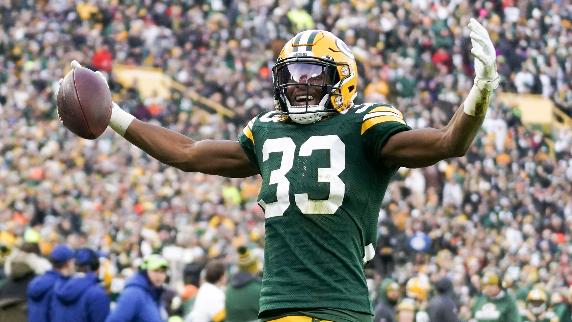 Aaron Jones Hayatı Boyunca Packers Oyuncusu Olmak İstiyor